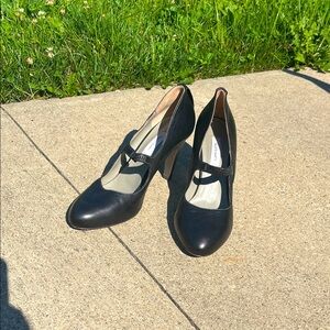 Fausto Santini 40Black Leather Women's Shoes